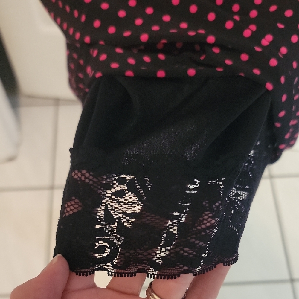 Rampage Black Mini Sundress Spaghetti Strap Sweetheart - Picture 4 of 11
